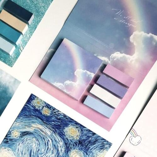 Creative Combination Post-it Set Cute Girly Heart Memo N-time Sticker Memo Pad can be pasted 325 sheets