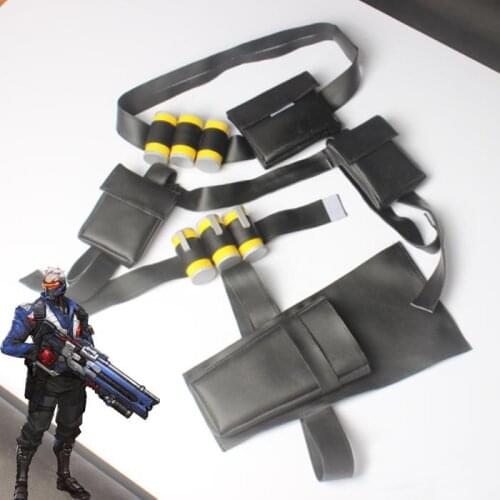 Overwatch John Francis Jack Morrison Soldier 76 Cosplay Bullet Straps
