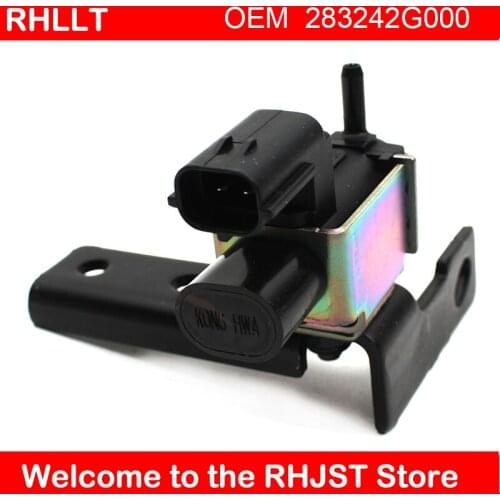 GENUINE Purge Solenoid Valve for Hyundai Tucson IX35 Santa Fe Sonata NF YF 09-11 for Kia Optima Sportage OEM 283242G000