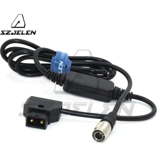 Regulated 12V D-TAP to Hirose 4pin for Sound Devices 688 644/zoom f8 power cable
