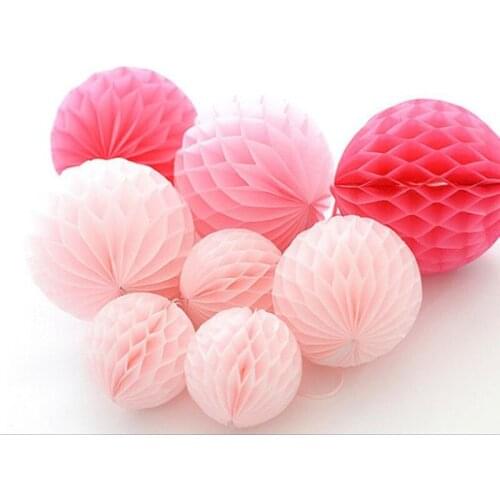 Christmas Decorations 30CM 12PCS Honeycomb Balls Cellular Balls Paper Flower Balls Party Decorations Wedding Decoration