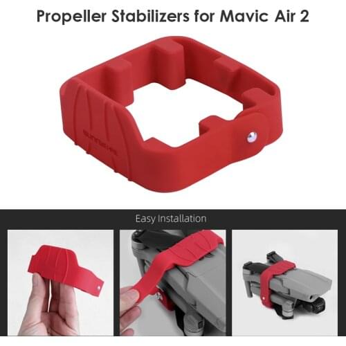 Silicone Propeller Fixator Protector Prop Holder Stabilizer for DJI Mavic Air 2 Accessories Propeller Fixator