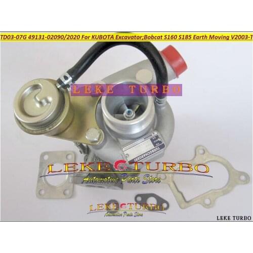 TD03-07G 49131-02090 4913102020 4913102010 1J403-17013 1J40317013 1G622-17013 1G62217013 Turbo For Bobcat S160 S185 V2003T V2003