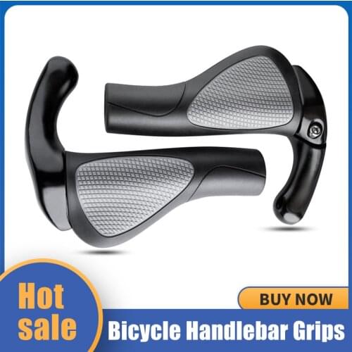 Comfy Bicycle Grips Non-slip Rubber Integrated MTB Cycling Hand Rest Mountain Bike Handlebar Casing Sheath Shock Absorption