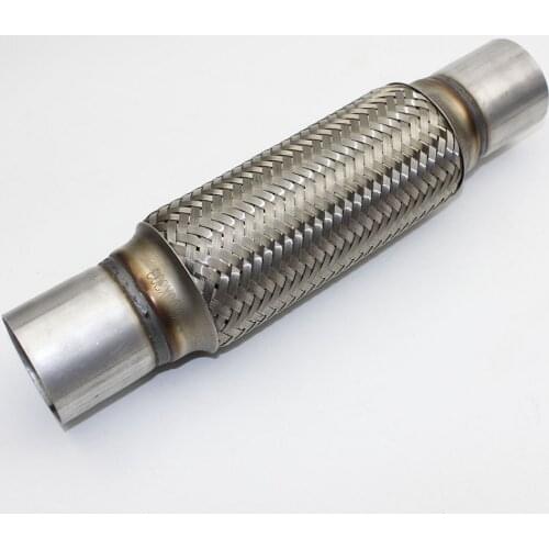 Car Universal 51mm exhaust pipe hose head muffler exhaust wire transfer elbow