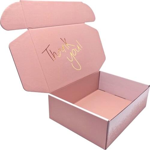 High Quality Exquisite Gift Box Pink Gift Box Custom Gift Packaging Boxes