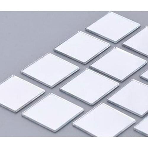 Mirror Sticker Acrylic Shell 100-piece Mirror Effect DIY Mural Wall Sticker Home Decor