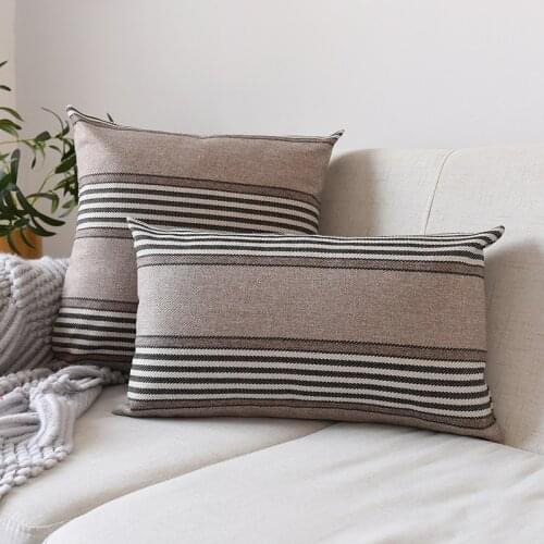 2021 Nordic Vintage Sofa Cushion Cover High Quality Colorful Plaid Geometric Pillow Cover Luxury Home Decorative 30x50cm,45x45cm