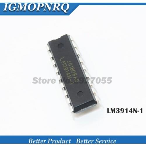 50pcs /LOT LM3914N-1 LM3914N LM3914 DIP-18 LED Lighting Drivers Dot/Bar Display Dvr new