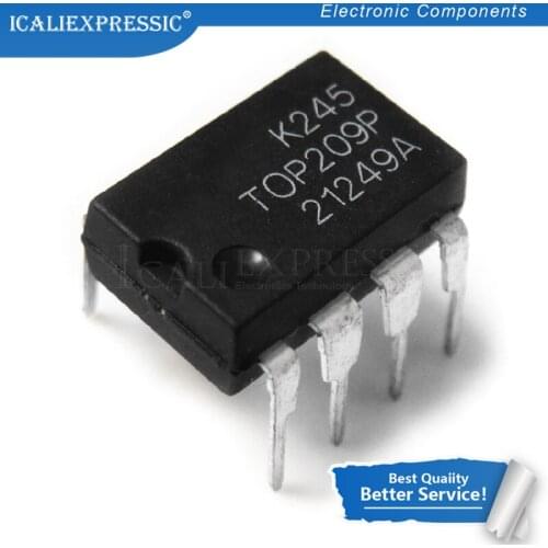 5PCS TOP209P DIP-8 TOP209PN DIP TOP209 DIP8 new original