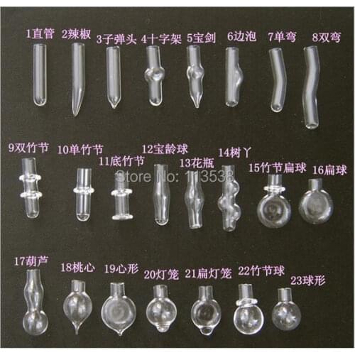 500sets/lot mini clear glass Vial Pendants (vials) 5mm Diameter Name on rice Charms metal cap with rubber plug glass bottle