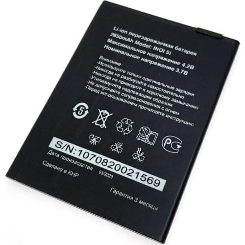 Battery For Blackview For Inoi 5i 5i Lite Phone Battery 2850mAh