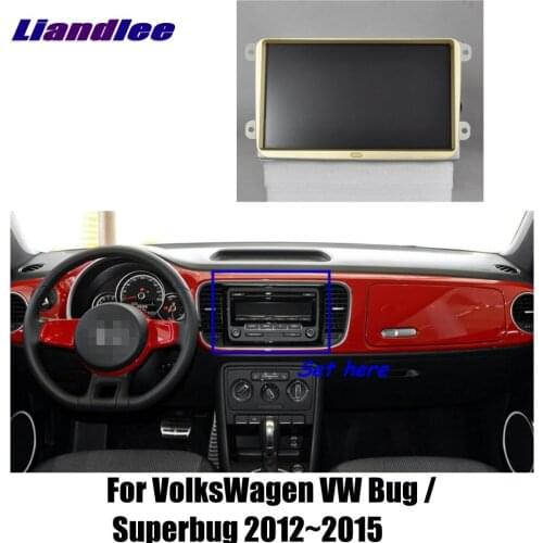 Car Android HD Touch Screen For VolksWagen VW Bug Superbug 2012-2015 Radio Player GPS NAVI Maps TV Multimedia No CD DVD