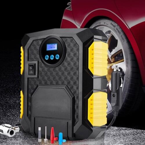 DC 12 Volt Car Portable Air Compressor Pump Digital Tire Inflator 150 PSI Auto Air Pump for Car Motorcycle LED Light Tire Pump