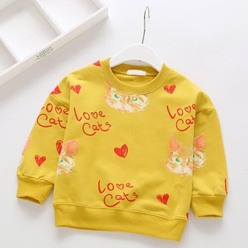 Melario Boys Girls Tops Casual Sweatshirts Children Clothing Girl kids Clothes Long Sleeve Girl Tee Knit Shirts Baby Girl Hoodie