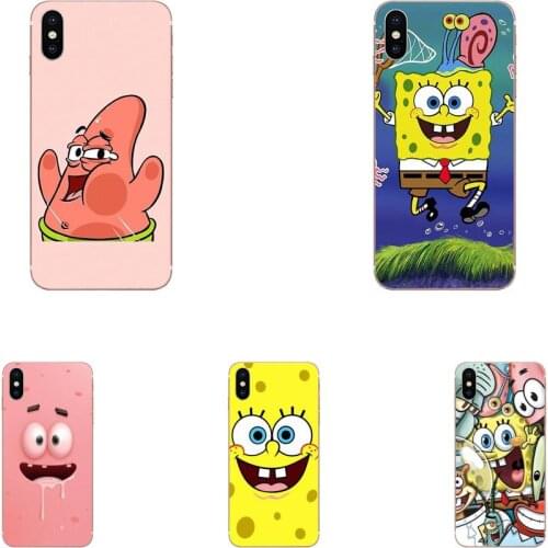 For Xiaomi Redmi K30 K20 Pro 5G Note 9 PRO Max 9s Mi9 mi10 lite Pro redmi 7 8a a3 TPU Protector Phone Cases Bob Squarepants