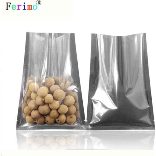Ferimo free shipping 100pcs 20*30cm and flat bag aluminum composite bag translucent bag of food packaging bags Ming pocket bags