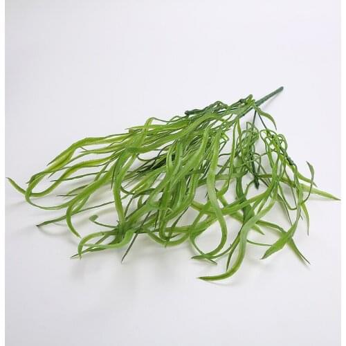 Chinese Alpine Rush Multi colors Branches Foliage Plants Preserved Greenery