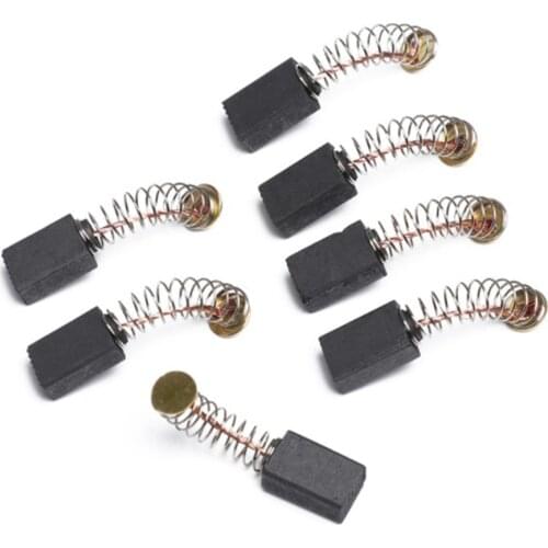 10Pcs/lot 6.5x7.5x13mm Motor Carbon Brushes Sets for Electric Hammer / Drill Angle Grindern