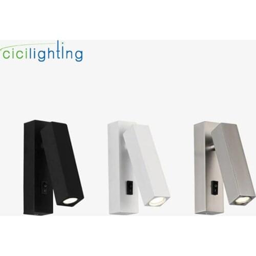 2019 New Arrival led Wall Lights with Switch Modern Industrial Decorative Wall Lighting Hotel Bedroom Bedside Lamp Wall Sconces