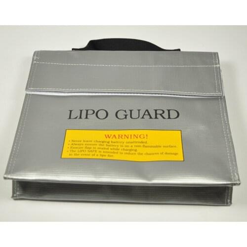 Fireproof Explosionproof RC LiPo Battery Safety Bag Safe Guard Charge Sack 240*185*65mm
