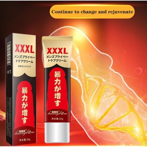 Penis Enlargement Cream Increase XXXL Erection 20g Products Sex Products for Men Aphrodisiac paste Plant extracts for Man