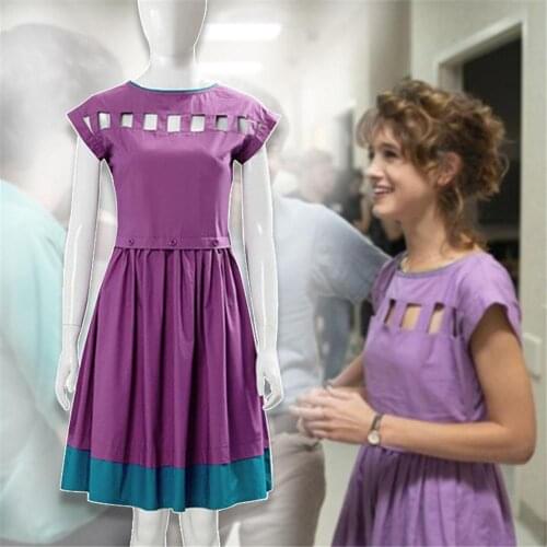 Stranger Things Nancy Wheeler Cosplay Costume Dress Stranger Things Natalia Dyer Dress L920