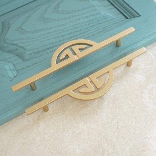 6.3" Zinc Alloy Kitchen Cabinet Handles Wardrobe Bookcase Handle Brass Door Handles Furniture Drawer Handle Hardware Classical