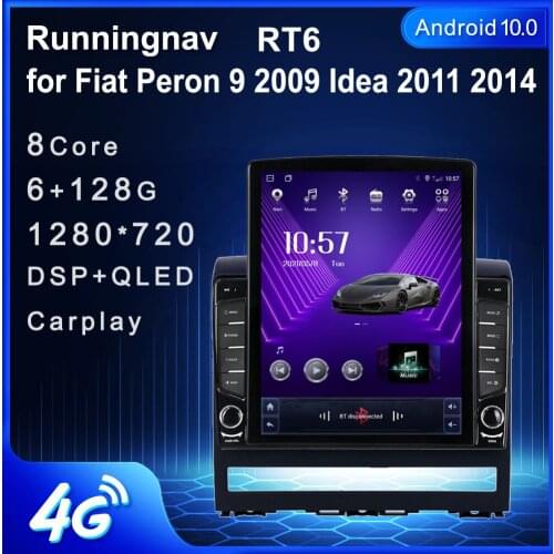 Runningnav For Fiat Peron 9 2009 Idea 2011 2014 Tesla Type Android Car Radio Multimedia Video Player Navigation GPS