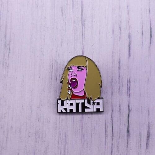 Rupauls Drag Race Katya Zamolodchikova Lapel Pin Badge