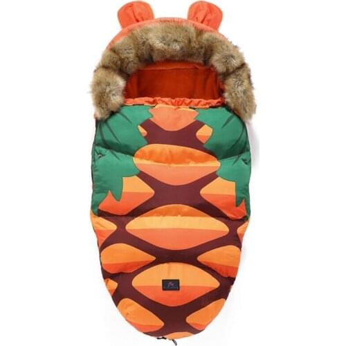 Baby Stroller Sleeping Bag Warm Thicken Newborn Sleepsack Footmuff Winter Windpfoof Envelope Swaddle Wrap