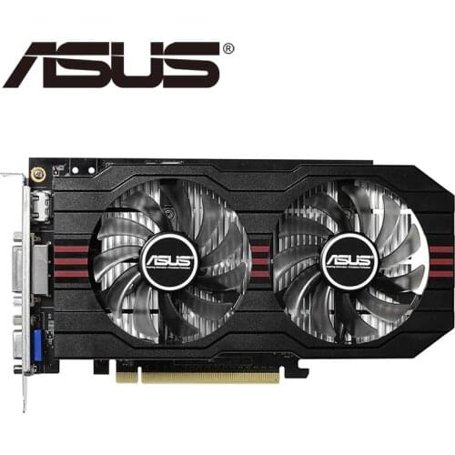 ASUS Video Graphics Card Original GTX 750 2GB 128Bit GDDR5 Video Cards for nVIDIA VGA Cards Geforce GTX750 Hdmi Dvi Used On Sale