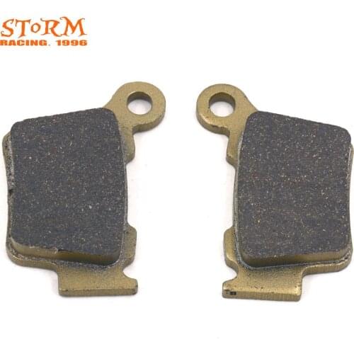Motorcycle Rear Brake Pads For HUSABERG FE390 FE450 FX450 FE570 FS570 G450X FE FX 390 450 570 G X Dirt Bike