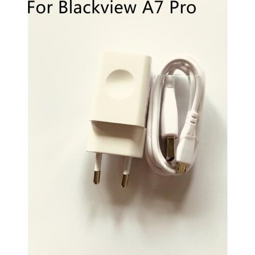 Blackview A7 Pro New Travel Charger + USB Cable USB Line For Blackview A7 Pro MTK6737 Quad Core 5.0" 1280x720 Smartphone