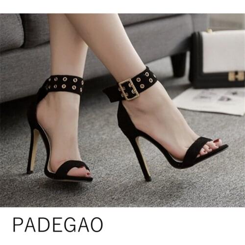 Women Sandals 2019 Summer Fashion Casual Womens Shoes Super High Heeel OL Sexy Shoes