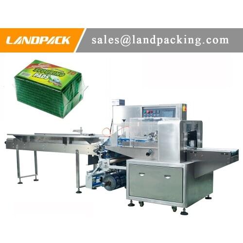 Scouring Pad Automatic Horizontal Packaging Machine Manufacturer Preferential Price