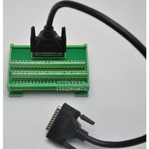 B2-CN1 DB44 core adapter board ASD-MDDS44 44-pin relay terminal block DB44 terminal block 1m line