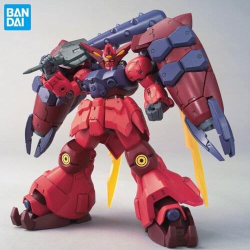 Bandai Gundam Action Figure Transformer Assembled Model HG 1/144 Creator RE GP Raksha Tian Hundred Movable Toy Puzzle Gift