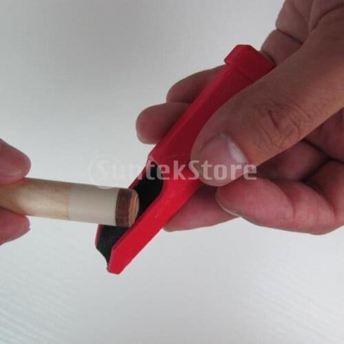 Pool Snooker Billiard Cues Tip Stick Shaper Polisher Grinding Repair Care Tool