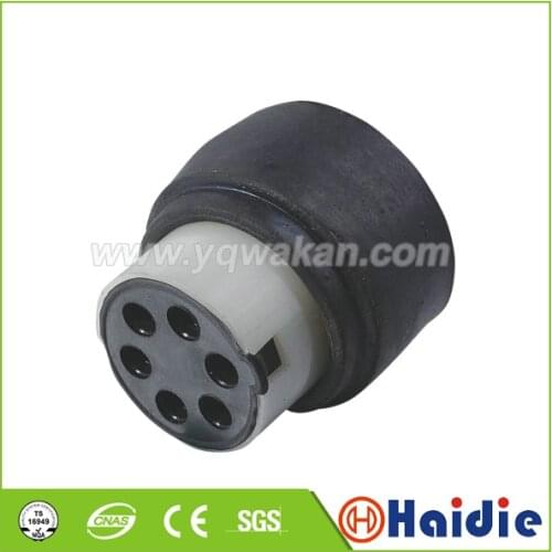 Free shipping 5sets 6pin auto wire plastic plug electric wiring harness cable connector