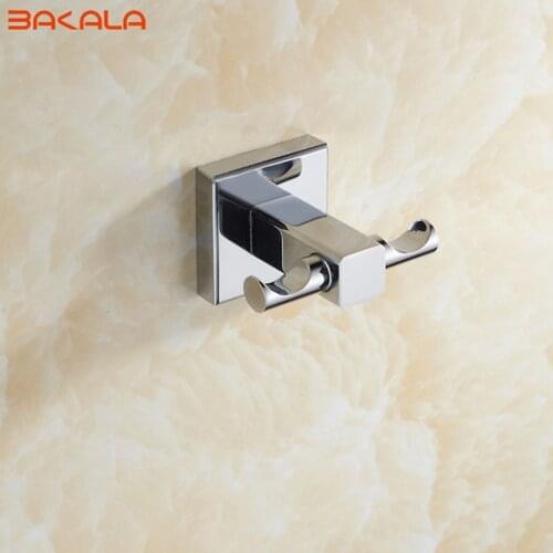 Free shipping BAKALA Fashionable Wall hook Stainless Steel Towel rack BR-87015
