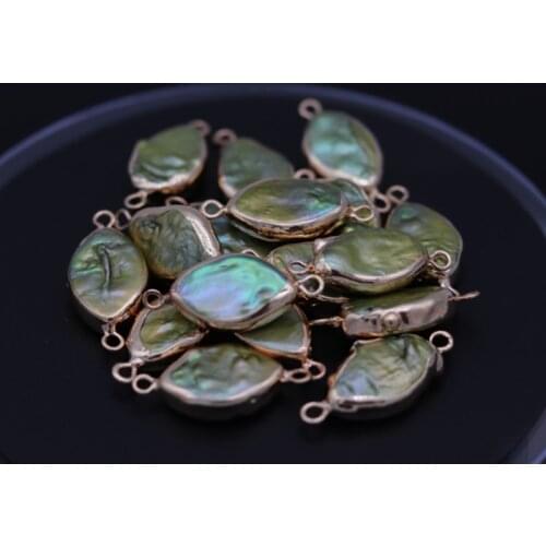 Natural Freshwater Geometric Irregular Baroque Pearl Loose Beads Charms 5pcs/lot DIY Handmade Jewelry Making Accessories