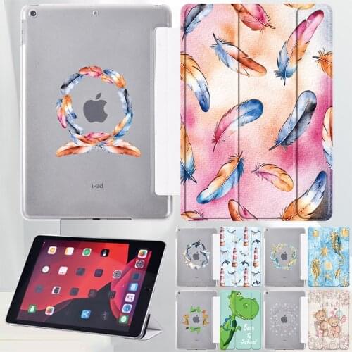 Tablet Case for Apple IPad 10.2 8th 7th/ 5/6th/Air 1 2 3 4/Mini 4 5 Pu Leather Folding Stand Case for Pro 11 2021/Air 4 10.9