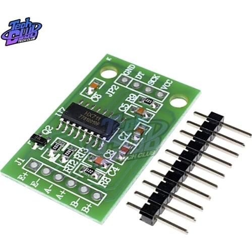 Dual Channel HX711 Weighing Pressure Sensor 24-Bit Precision A/D Module for Arduino DIY Electronic Scale