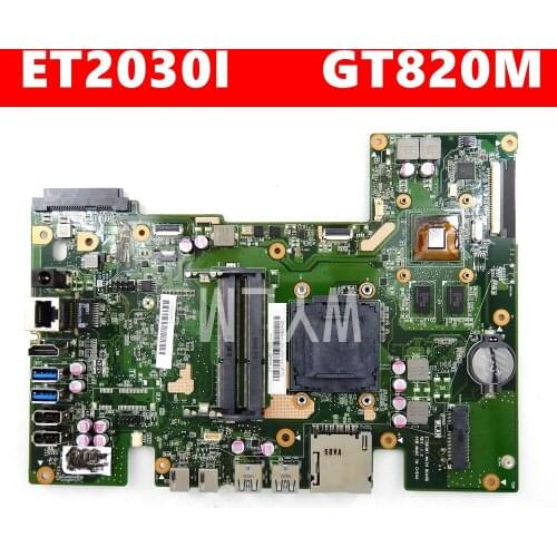 ET2030I GT820M Mainboard REV 1.2 All-in-one mainboard For ASUS ET2030I ET2030 motherboard 90PT0110-R03000
