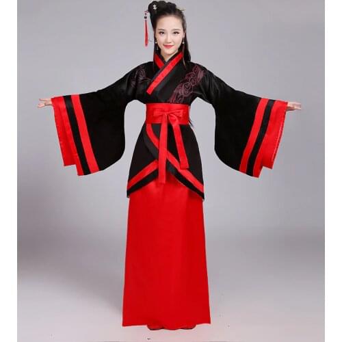 The new hanfu dress hanfu fringing the costume clothing national costume of female costume piece fringing performance clothing