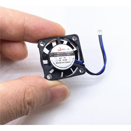 NEW DC 3v 5V 2507 25x25x7MM 25MM Cooling Fan 11000RPM 2.5cm Mini Cooling Fan With 2pin