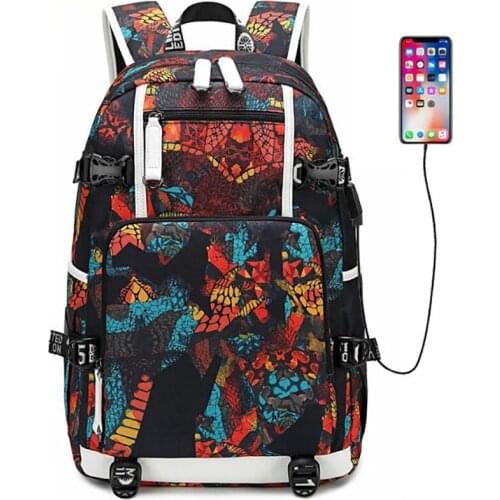Wholesale Travel Laptop Backpacks Womens Girls College School Backpack with USB Charger Port Bookbag 35pcs/Lot