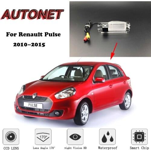 AUTONET Backup Rear View camera For Renault Pulse 2010~2015 Night Vision/parking Camera or Bracket