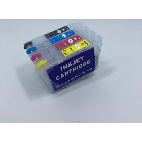 YOTAT Refillable Ink Cartridges T1631 - 4 for Epson WF-2530WF WF-2540WF WF-2630WF WF2530 WF2540 WF2630 WF 2530 2540 2630 Printer